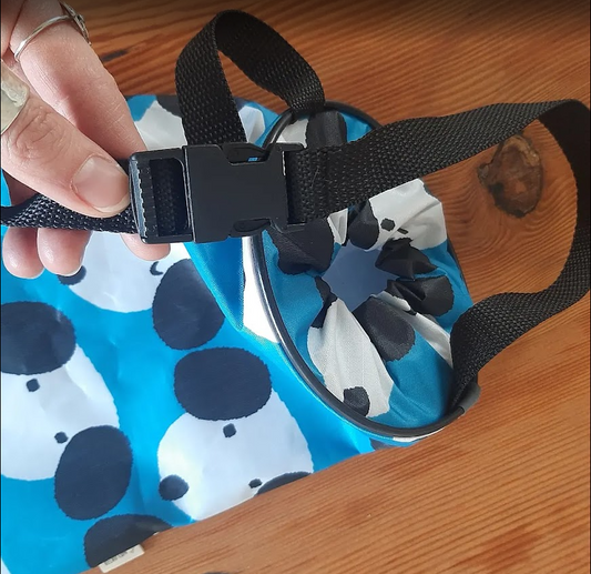 Basurero para auto - ESTAMPADO PERROS