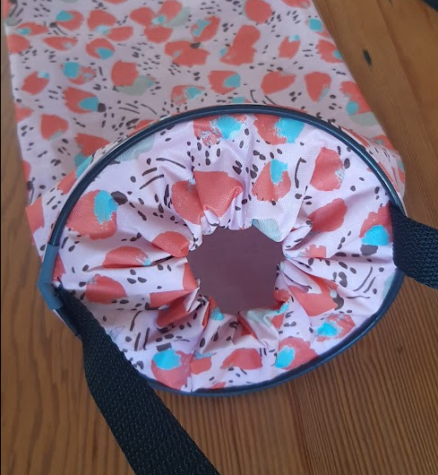 Basurero para auto - ESTAMPADO FLORAL